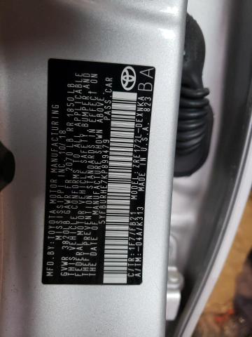 Photo 10 from auction – 2019 TOYOTA COROLLA L with VIN 5YFBURHE7KP899479
