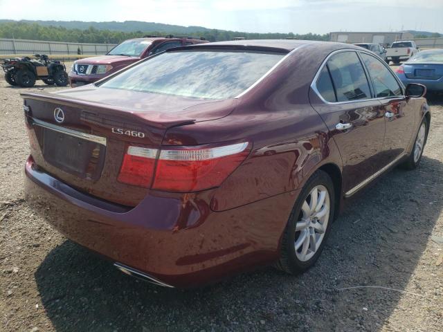 Photo 4 from auction – 2007 LEXUS LS 460 with VIN JTHBL46FX75003941