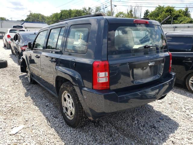 Photo 3 from auction – 2008 JEEP PATRIOT SP with VIN 1J8FT28W38D760555