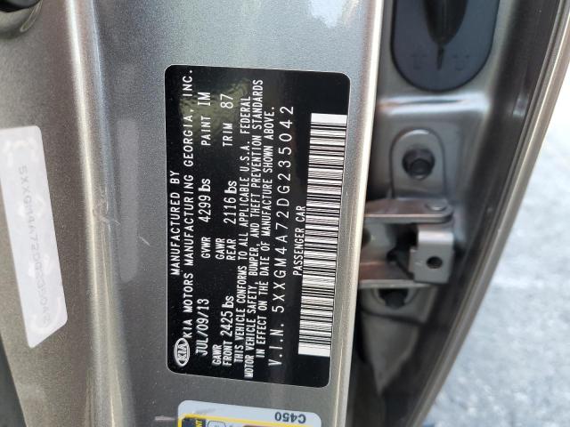 Photo 10 from auction – 2013 KIA OPTIMA LX with VIN 5XXGM4A72DG235042