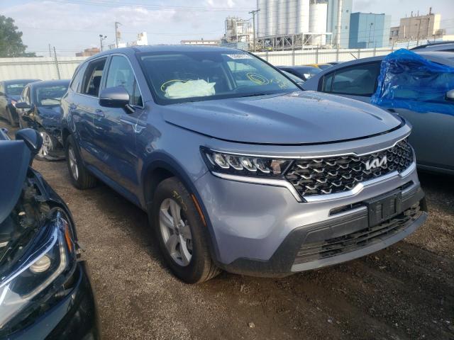 KIA SORENTO LX 2022 with VIN 5XYRG4LC3NG112079 - Photo from auction