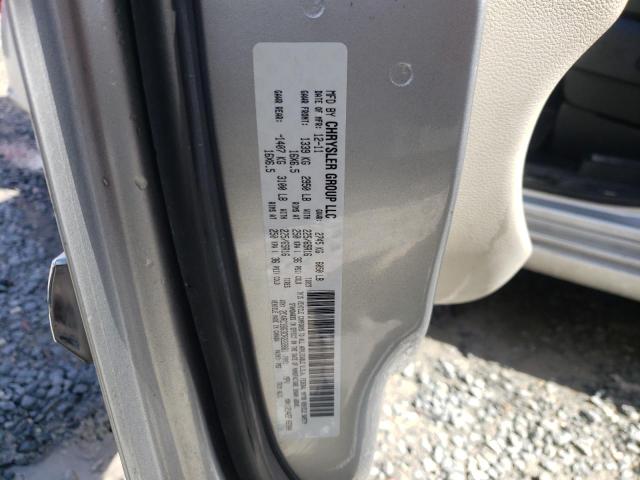 Photo 10 from auction – 2012 CHRYSLER TOWN & COU with VIN 2C4RC1BG3CR222881