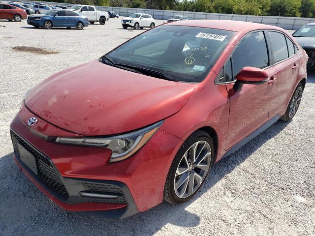 Photo 2 from auction – 2021 TOYOTA COROLLA SE with VIN 5YFS4MCE1MP078844