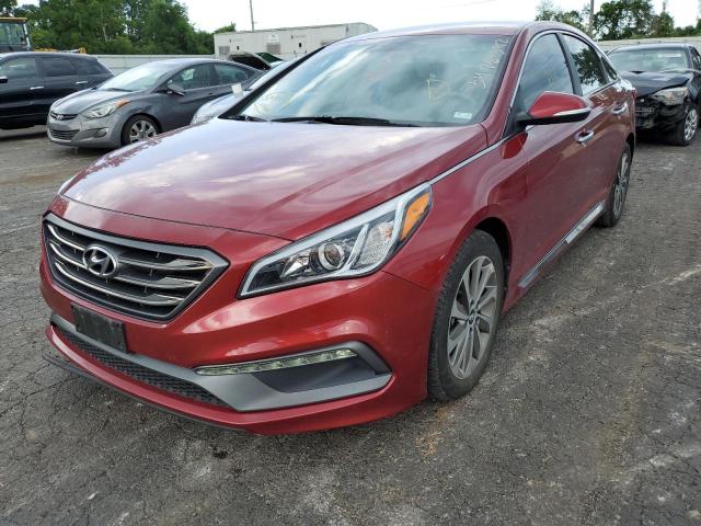 Photo 2 from auction – 2016 HYUNDAI SONATA SPO with VIN 5NPE34AF7GH353467