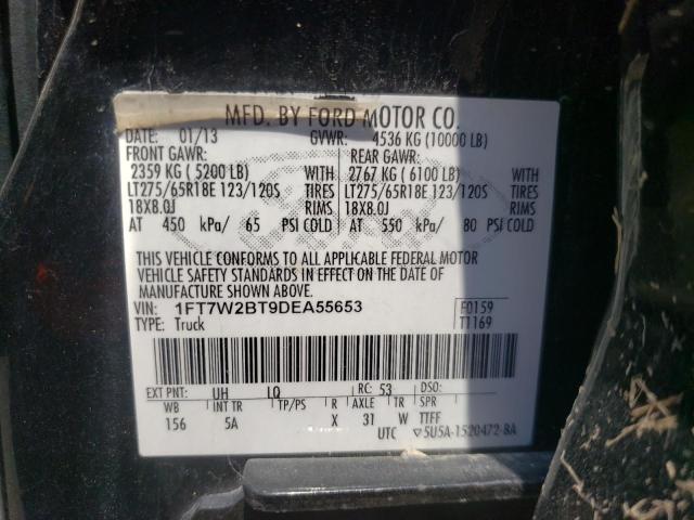 Photo 10 from auction – 2013 FORD F250 SUPER with VIN 1FT7W2BT9DEA55653