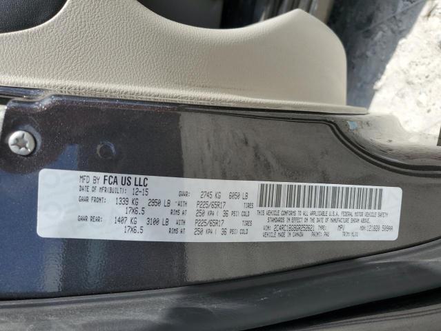 Photo 10 from auction – 2016 CHRYSLER TOWN & COU with VIN 2C4RC1BG9GR252621