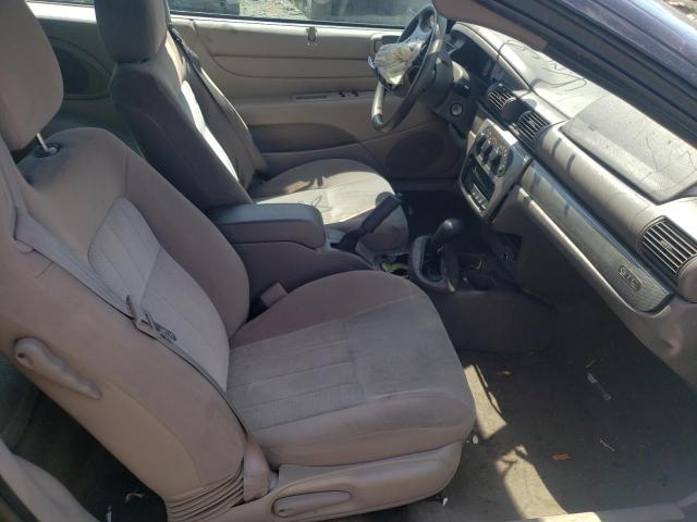 Photo 5 from auction – 2005 CHRYSLER SEBRING GT with VIN 1C3EL75R95N653017