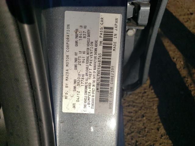 Photo 10 from auction – 2012 MAZDA 3 I with VIN JM1BL1L7XC1648765
