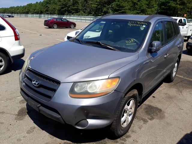 Photo 2 from auction – 2008 HYUNDAI SANTA FE G with VIN 5NMSG13D48H155641