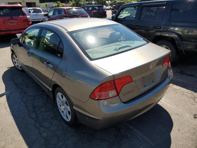 Photo 3 from auction – 2007 HONDA CIVIC LX with VIN 2HGFA16517H303036