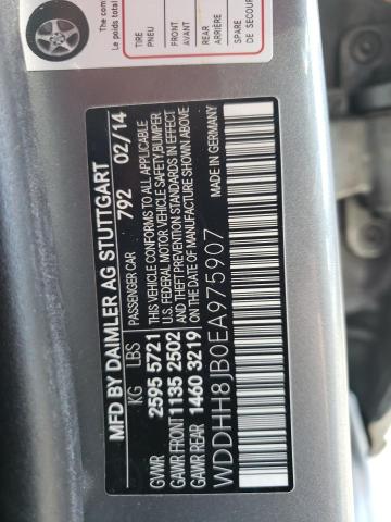 Photo 10 from auction – 2014 MERCEDES-BENZ E 350 4MAT with VIN WDDHH8JB0EA975907