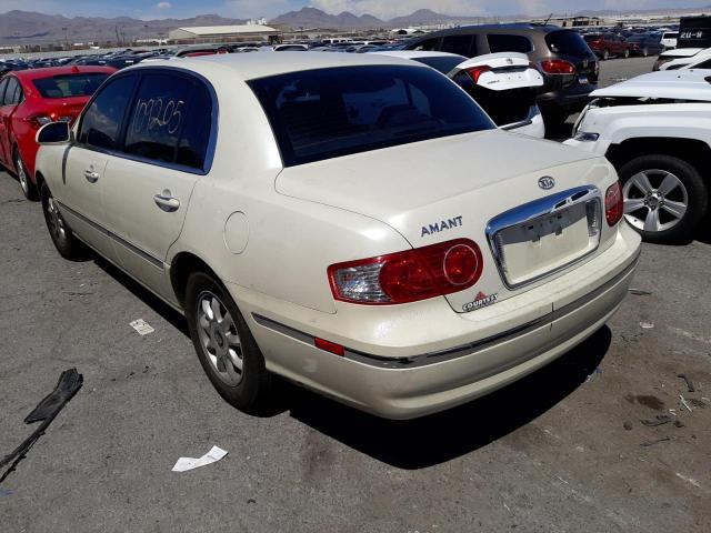Photo 3 from auction – 2004 KIA AMANTI with VIN KNALD124745027533