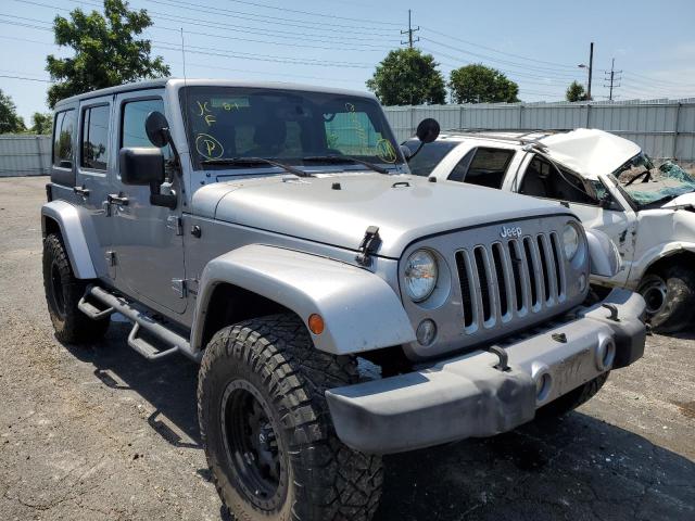 JEEP WRANGLER U 2016 with VIN 1C4BJWEGXGL305528 - Photo from auction