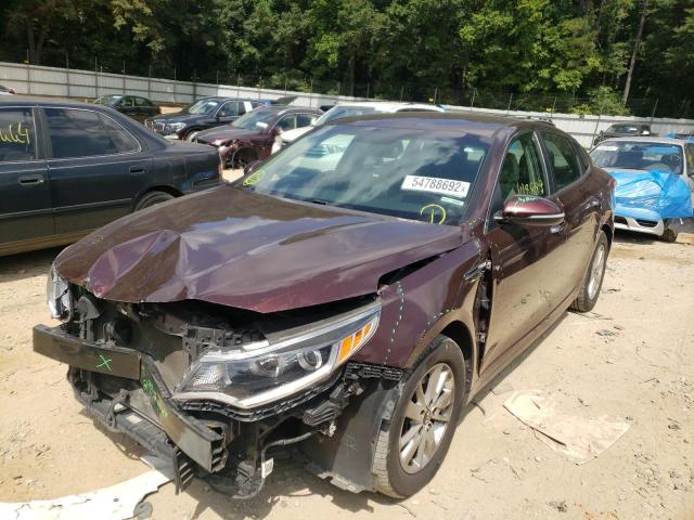 Photo 2 from auction – 2018 KIA OPTIMA LX with VIN 5XXGT4L32JG180715