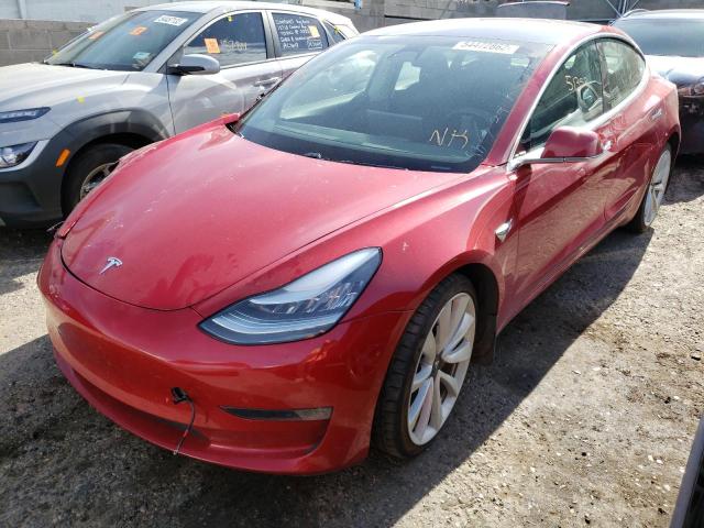 Photo 2 from auction – 2019 TESLA MODEL 3 with VIN 5YJ3E1EB2KF230464