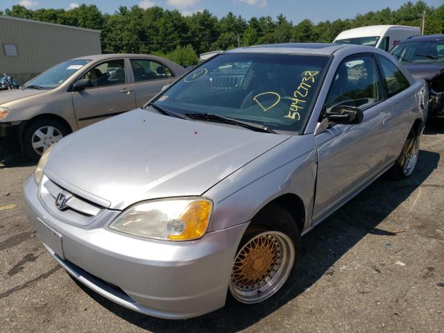 Photo 2 from auction – 2002 HONDA CIVIC EX with VIN 1HGEM22062L017259