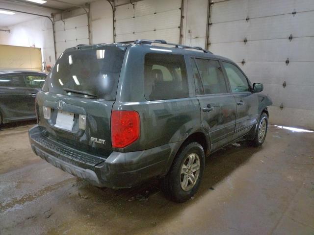 Photo 4 from auction – 2004 HONDA PILOT EXL with VIN 2HKYF18664H582257