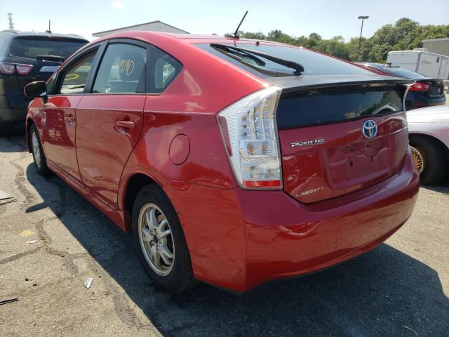 Photo 3 from auction – 2010 TOYOTA PRIUS with VIN JTDKN3DUXA0178508