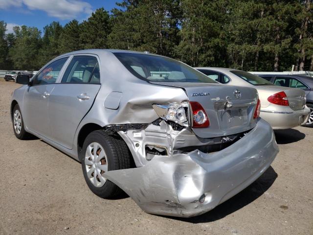 Photo 3 from auction – 2009 TOYOTA COROLLA BA with VIN 1NXBU40E59Z131121