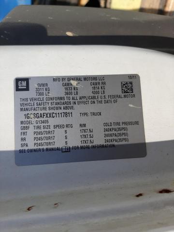 Photo 10 from auction – 2012 CHEVROLET EXPRESS G1 with VIN 1GCSGAFXXC1117811