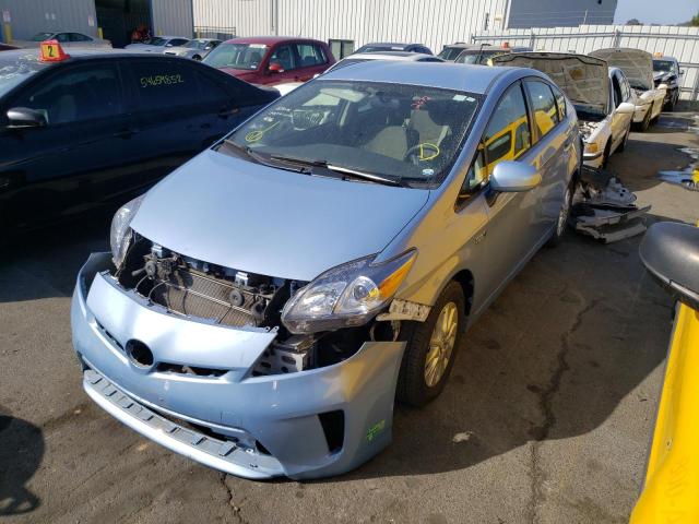 Photo 2 from auction – 2015 TOYOTA PRIUS PLUG with VIN JTDKN3DP7F3072372