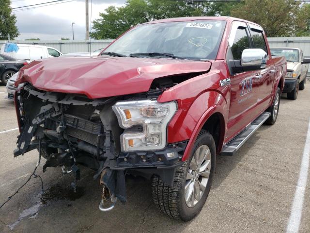 Photo 2 from auction – 2017 FORD F150 SUPER with VIN 1FTEW1EF4HKE08606