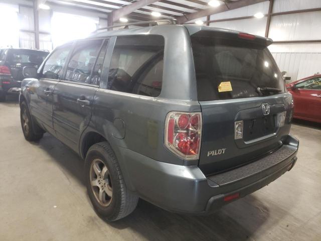 Photo 3 from auction – 2007 HONDA PILOT EXL with VIN 5FNYF28627B008019