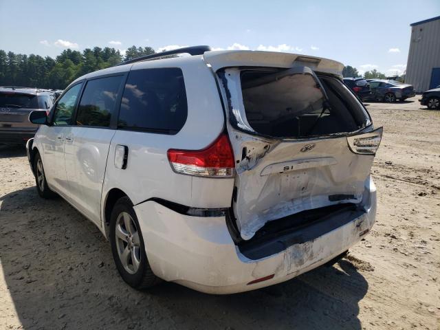 Photo 3 from auction – 2012 TOYOTA SIENNA LE with VIN 5TDKK3DC8CS215796