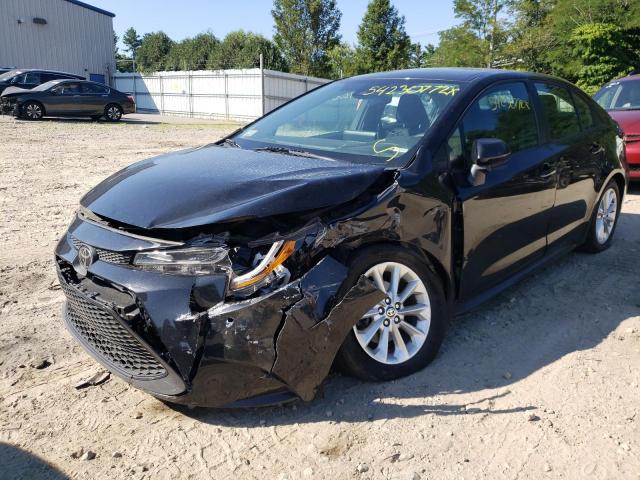 Photo 2 from auction – 2021 TOYOTA COROLLA LE with VIN 5YFVPMAE2MP158743