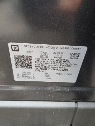 Photo 10 from auction – 2022 CHEVROLET EQUINOX LS with VIN 2GNAXHEV9N6125281