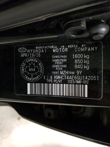 Photo 10 from auction – 2016 HYUNDAI ACCENT SE with VIN KMHCT4AE6GU142051