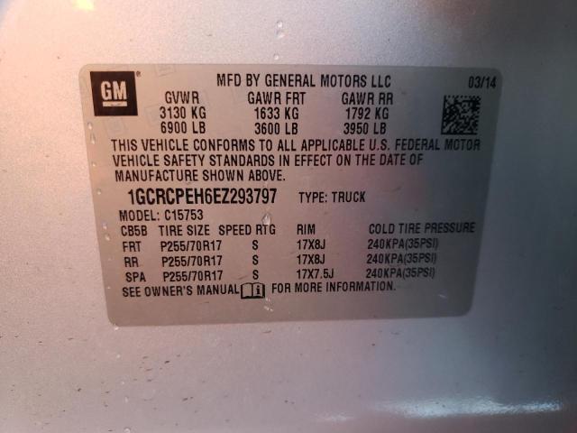 Photo 10 from auction – 2014 CHEVROLET SILVERADO with VIN 1GCRCPEH6EZ293797