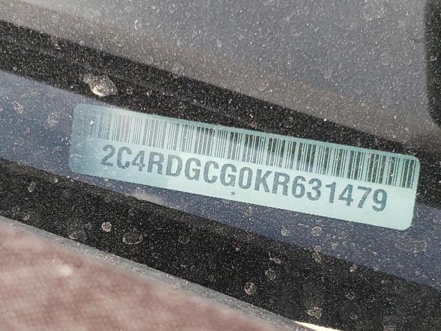 Photo 10 from auction – 2019 DODGE GRAND CARA with VIN 2C4RDGCG0KR631479