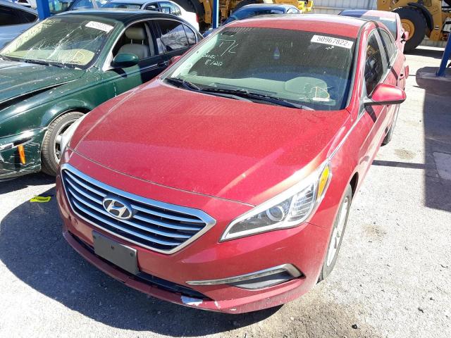 Photo 2 from auction – 2015 HYUNDAI SONATA SE with VIN 5NPE24AF8FH157359