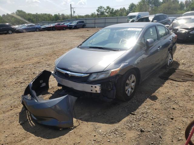 Photo 2 from auction – 2012 HONDA CIVIC LX with VIN 19XFB2F57CE325503