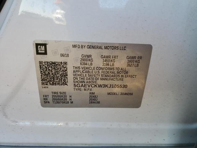 Photo 10 from auction – 2019 BUICK ENCLAVE AV with VIN 5GAEVCKW3KJ105530