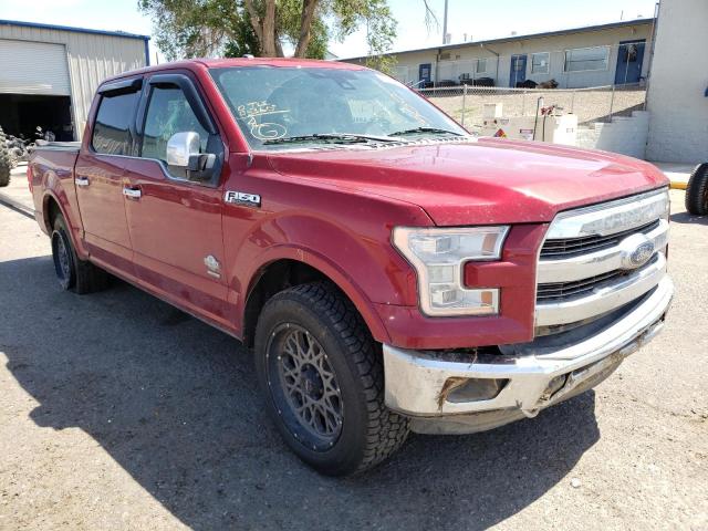 Photo 1 from auction – 2015 FORD F150 SUPER with VIN 1FTEW1EG1FFA20117