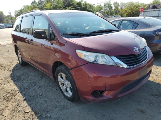 TOYOTA SIENNA LE 2012 with VIN 5TDKK3DC5CS182739 - Photo from auction
