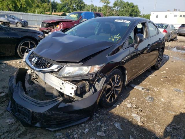 Photo 2 from auction – 2013 HONDA CIVIC EX with VIN 19XFB2F83DE067590