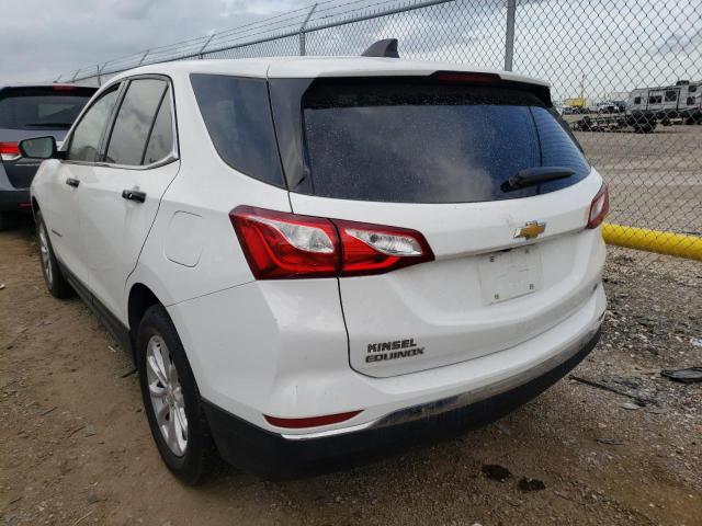 Photo 3 from auction – 2020 CHEVROLET EQUINOX LT with VIN 3GNAXKEV6LS515573