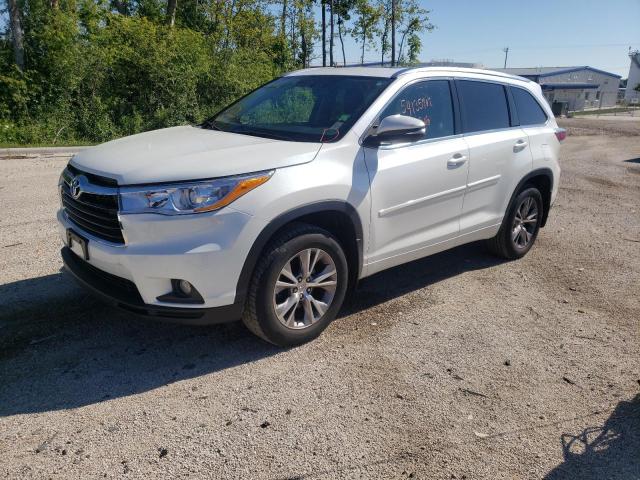 Photo 2 from auction – 2014 TOYOTA HIGHLANDER with VIN 5TDJKRFH4ES062666