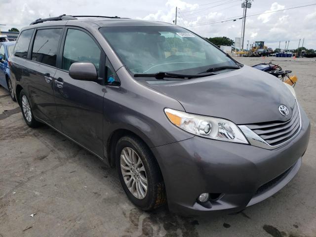 TOYOTA SIENNA XLE 2015 with VIN 5TDYK3DC9FS587663 - Photo from auction