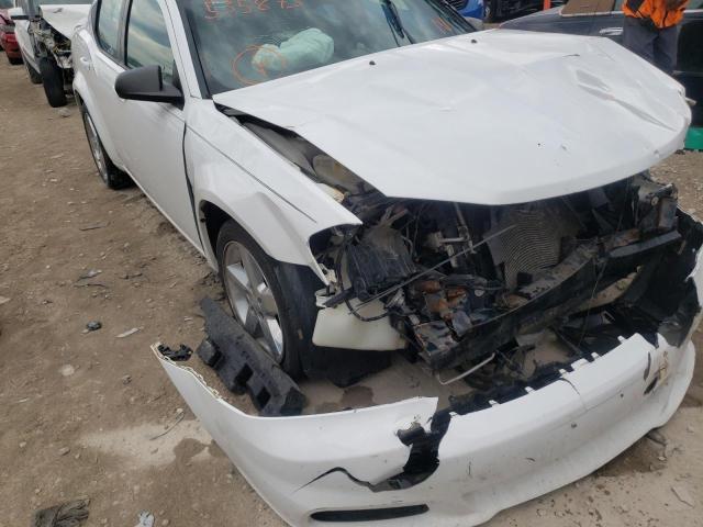 Photo 9 from auction – 2013 DODGE AVENGER SE with VIN 1C3CDZABXDN535873