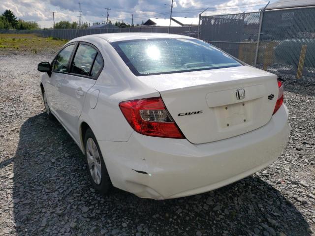 Photo 3 from auction – 2012 HONDA CIVIC LX with VIN 2HGFB2F41CH048876