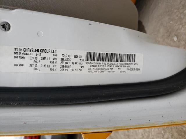 Photo 10 from auction – 2014 DODGE GRAND CARA with VIN 2C4RDGBG3ER296708