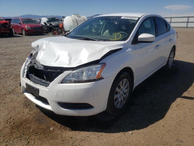 Photo 2 from auction – 2014 NISSAN SENTRA S with VIN 3N1AB7AP4EY320893