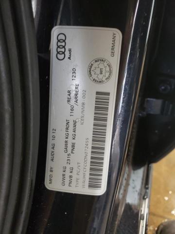 Photo 10 from auction – 2013 AUDI A6 PREMIUM with VIN WAUHFCFC0DN072455