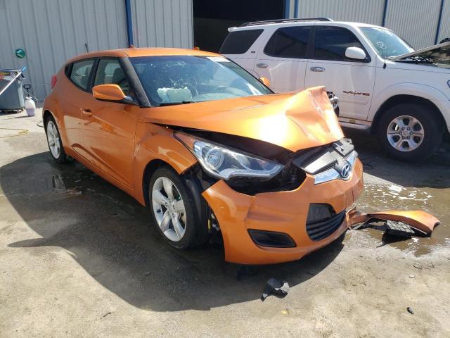HYUNDAI VELOSTER 2014 with VIN KMHTC6ADXEU184691 - Photo from auction