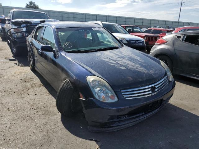 INFINITI G35 2004 with VIN JNKCV51F44M710949 - Photo from auction