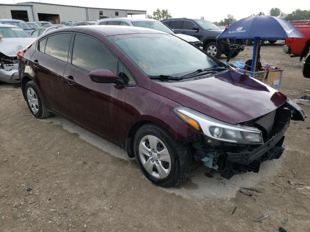 KIA FORTE LX 2018 with VIN 3KPFK4A78JE233043 - Photo from auction